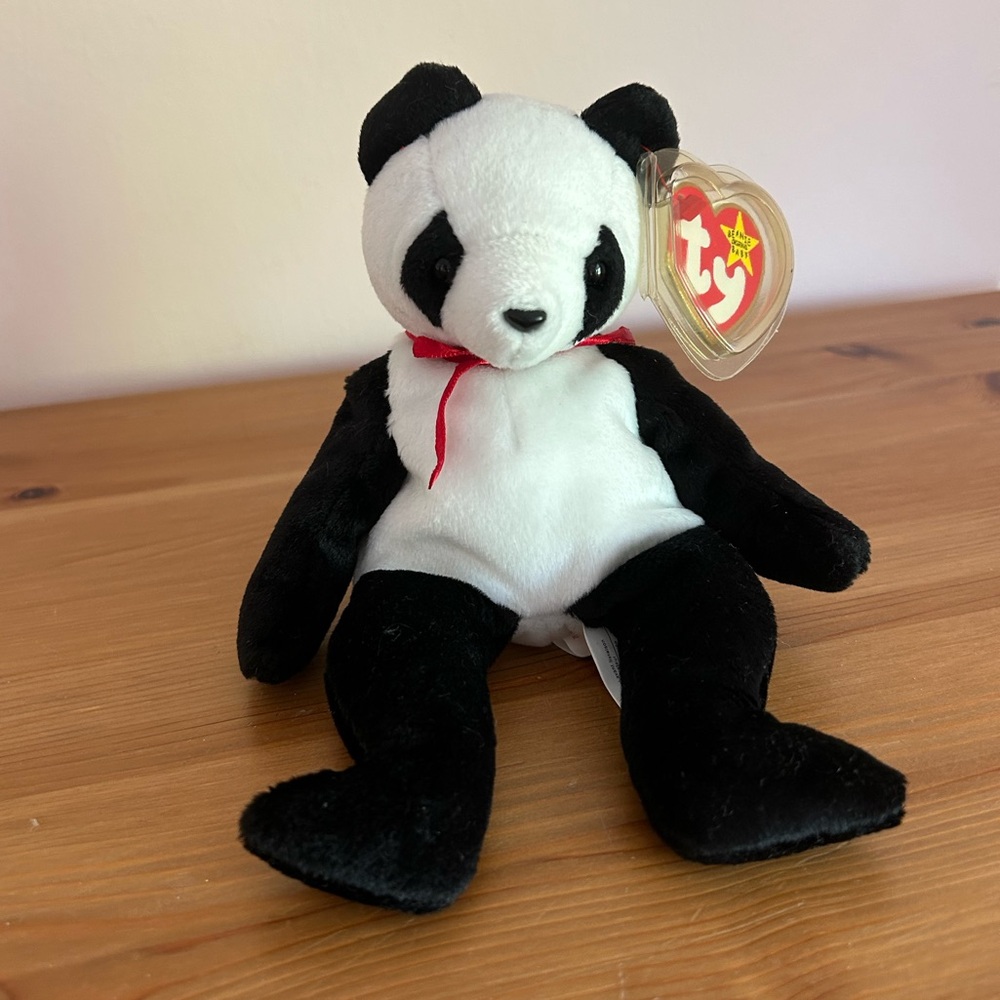 “Fortune” Panda Beanie Baby 1997 Limited Edition